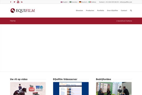 Enfold theme site design template sample