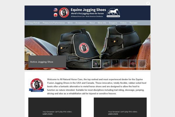 equine-jogging-shoes.com site used Theron PRO