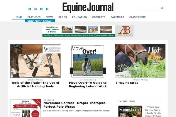 equinejournal.com site used Equinejournal