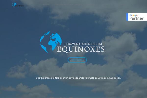 equinoxes.fr site used Vela-child