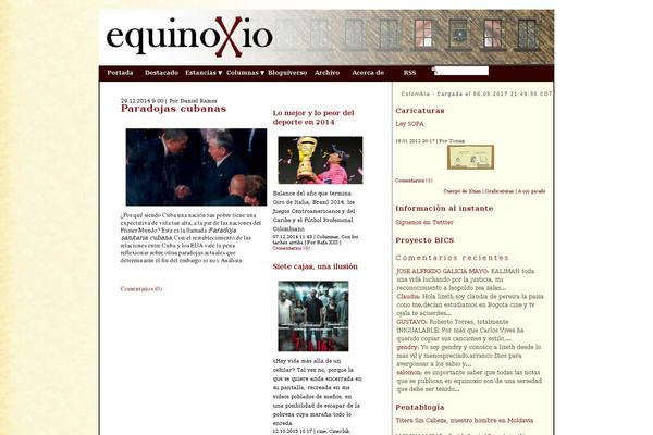 equinoxio.org site used Eqnx2008