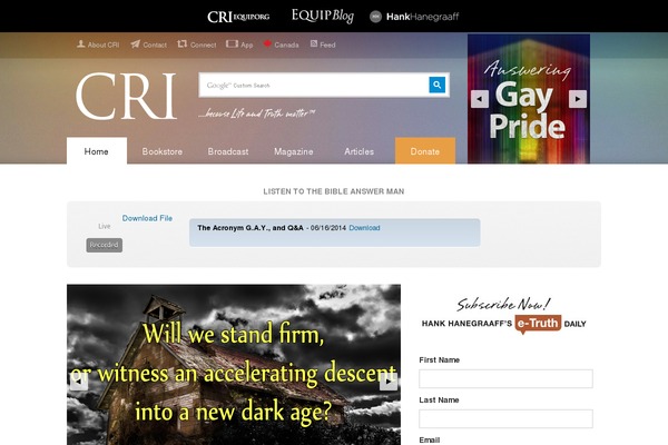 CRi theme websites examples
