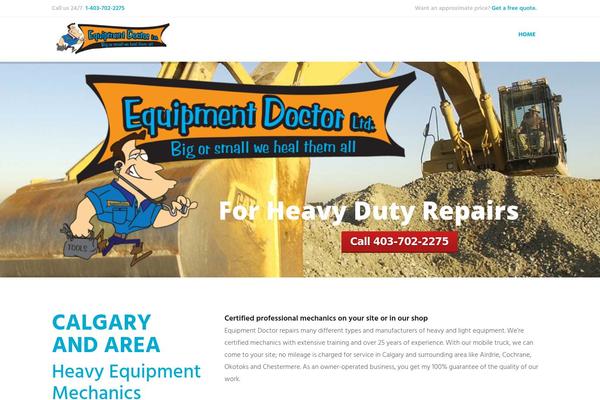 Plumbing-company theme site design template sample