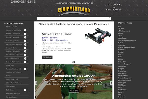 equipmentland.com site used Canvas_child