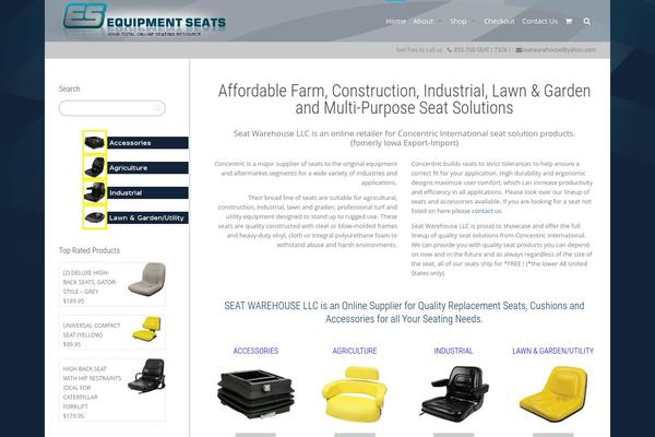 KLEO theme site design template sample