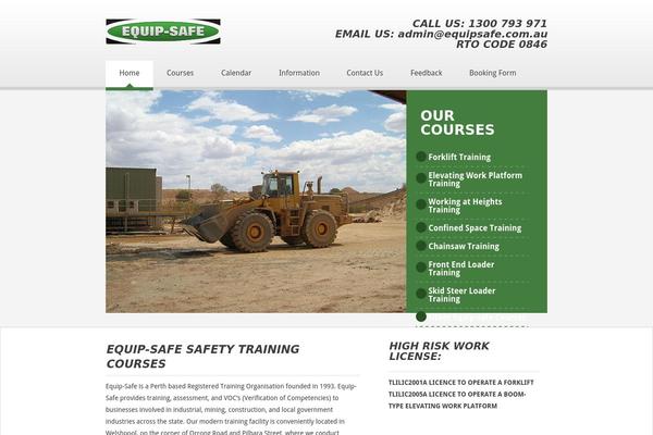 equipsafe.com.au site used Equipsafe