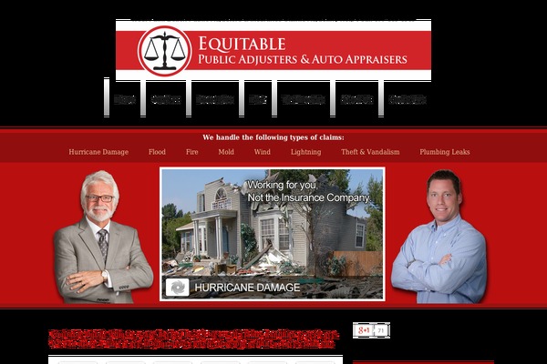 equitablepublicadjusters.com site used Appointment