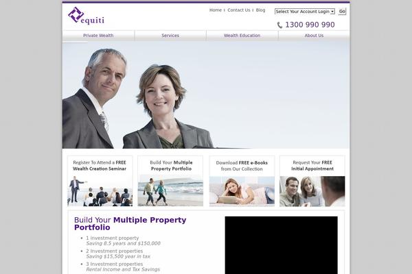 equiti.com.au site used Equiti