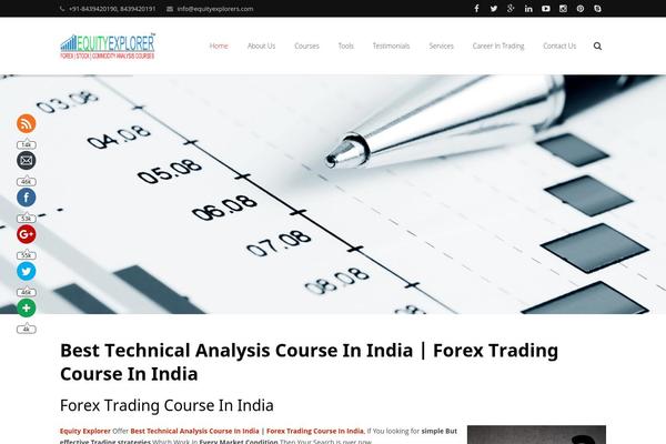 equityexplorers.com site used Impreza