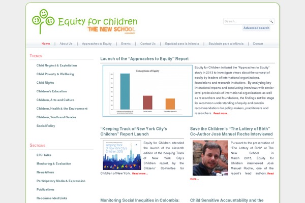 equityforchildren.org site used Equidad4