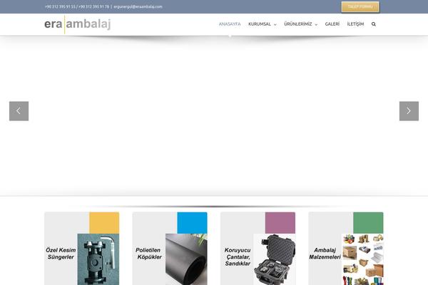 Avada theme site design template sample