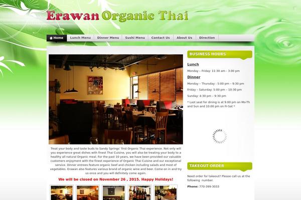 Mystique theme site design template sample