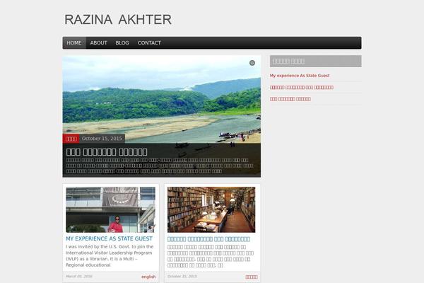Twenty Fifteen theme site design template sample