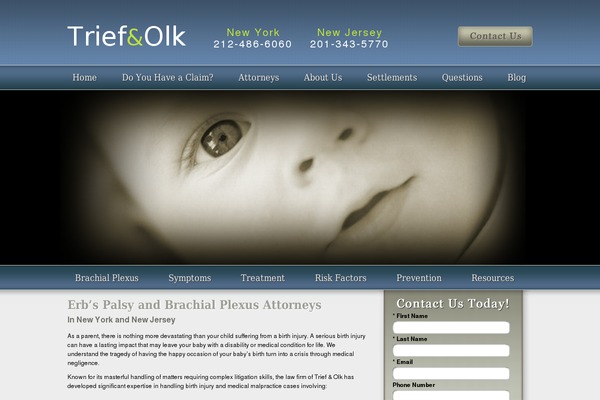 erbspalsyinfo.net site used Triefandolk_theme