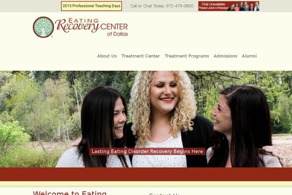 eatingrecoverycenter theme websites examples