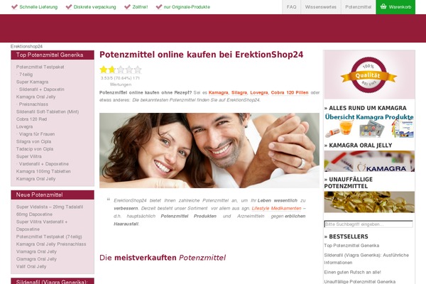 erektionshop24.eu site used Erek24templ