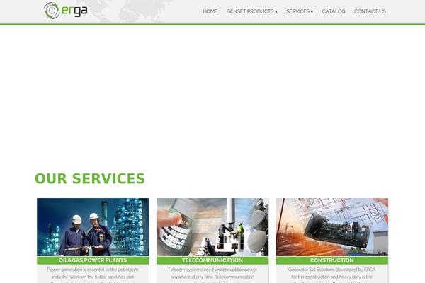 erga-genset.com site used Voyant