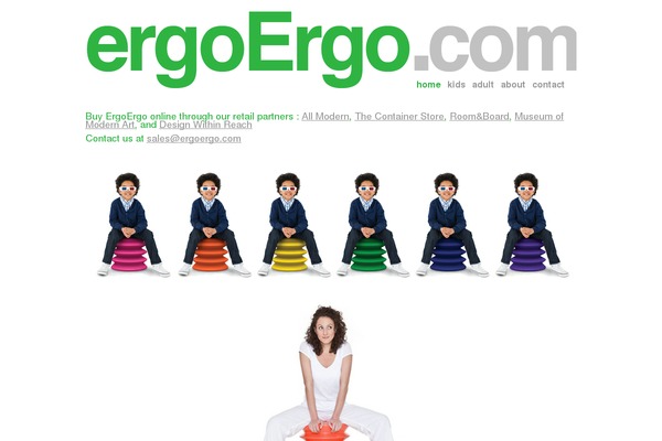 ergoergo.com site used Ergo
