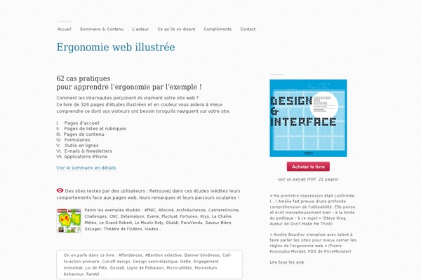 Modernist theme site design template sample