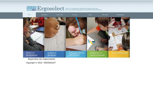 ergoselect.nl site used Theme20