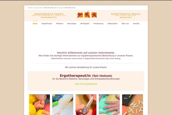 Innov8tive Child theme site design template sample