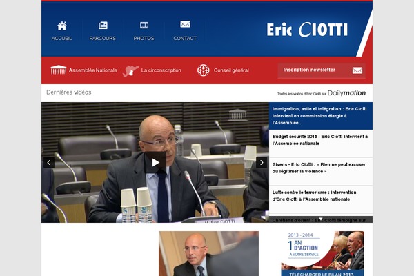 eric-ciotti.com site used Ciotti2013