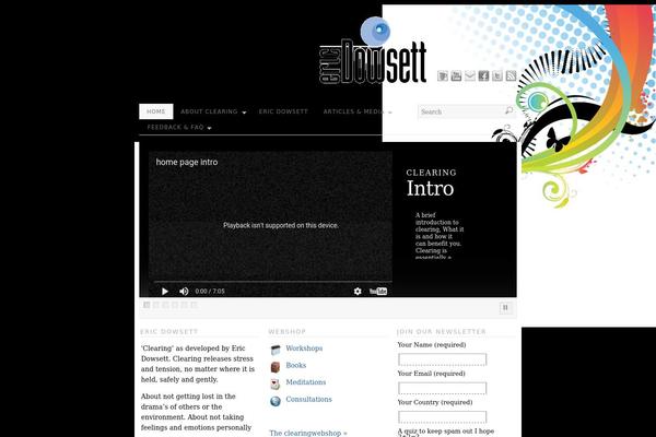 Enfold theme site design template sample