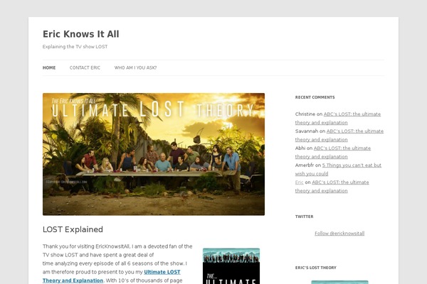 Twenty Fourteen theme site design template sample