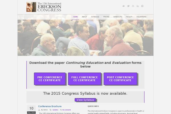 ericksoncongress.com site used Ic2015