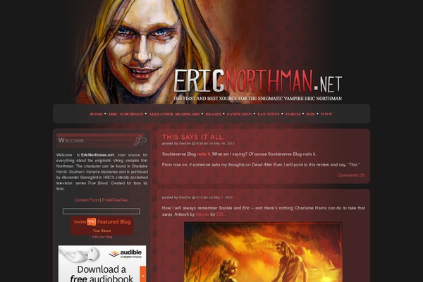 ericnorthman.net site used Classic-eric