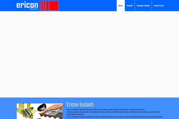 ericon.it site used Ericon