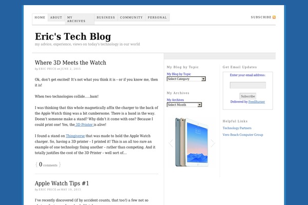 Thesis 1.8 theme site design template sample