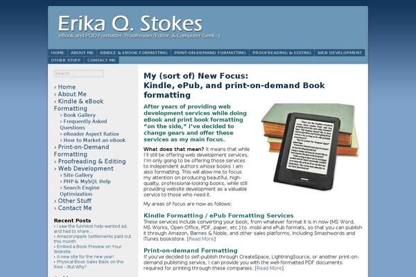 erikastokes.com site used Eqs2019theme