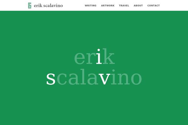 erikscalavino.com site used Erik