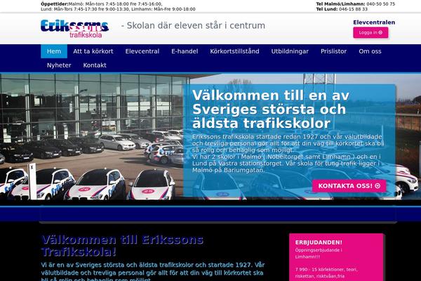 erikssonstrafikskola.se site used Erikssonstrafikskola