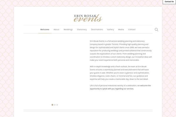 Divi theme site design template sample