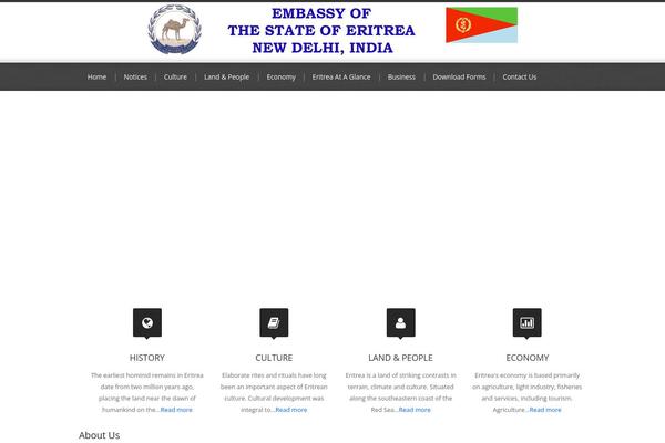 eritreaembindia.com site used Eritrea