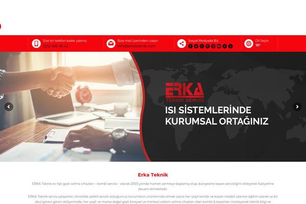 Atlas theme site design template sample