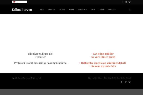 erlingborgen.com site used Amax