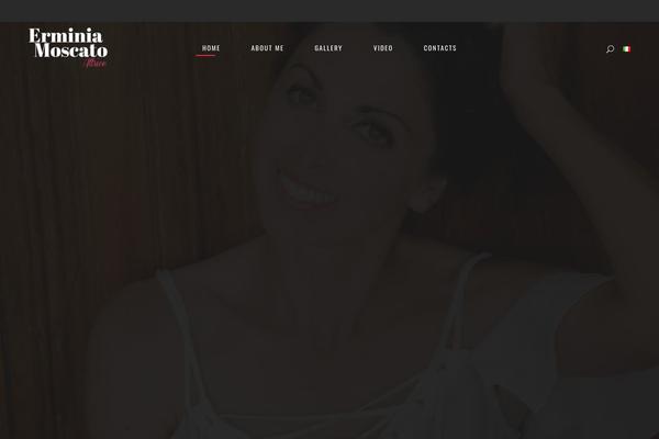 Vibez theme site design template sample