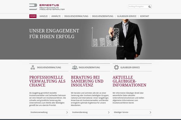 ernestus.eu site used Ernestus