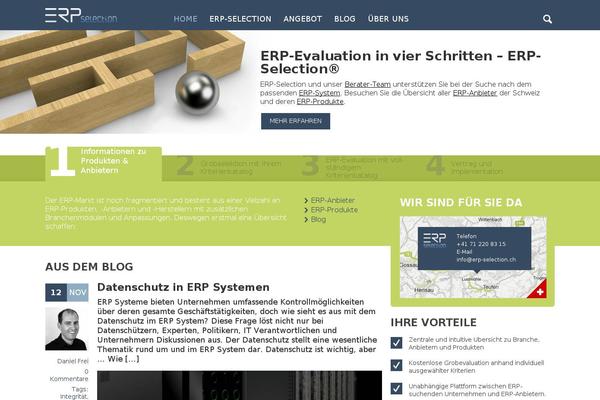erp-selection.ch site used Erpselection