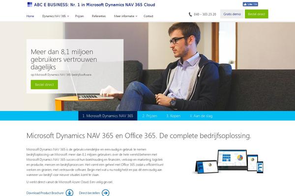 erpsoftware-online.nl site used Abc-e-business