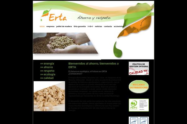erta theme websites examples