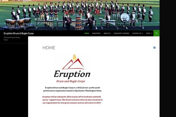 Twenty Fourteen theme site design template sample