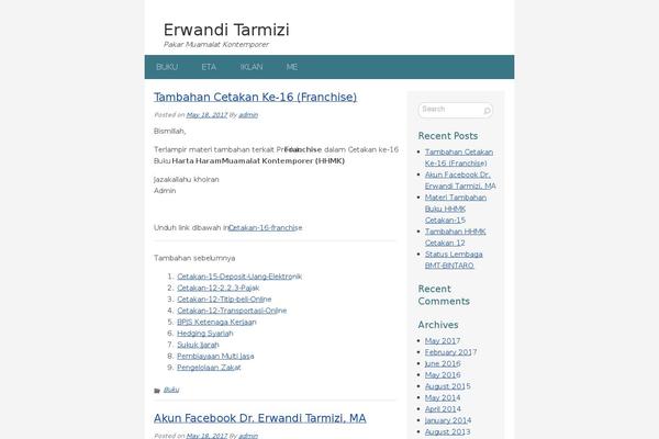 erwanditarmizi.com site used Slimmy