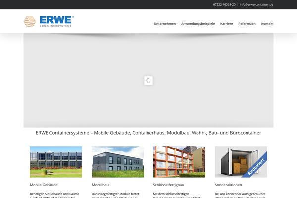 erwe-container.com site used Customized