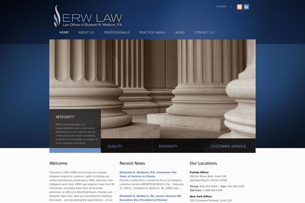 erwlaw.com site used Theme1687