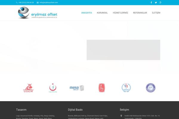 eryilmazofset.com site used Eryilmaz