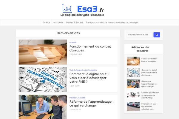esa3.fr site used Voice